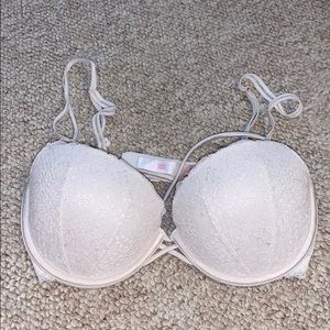 VS PINK light push up bra